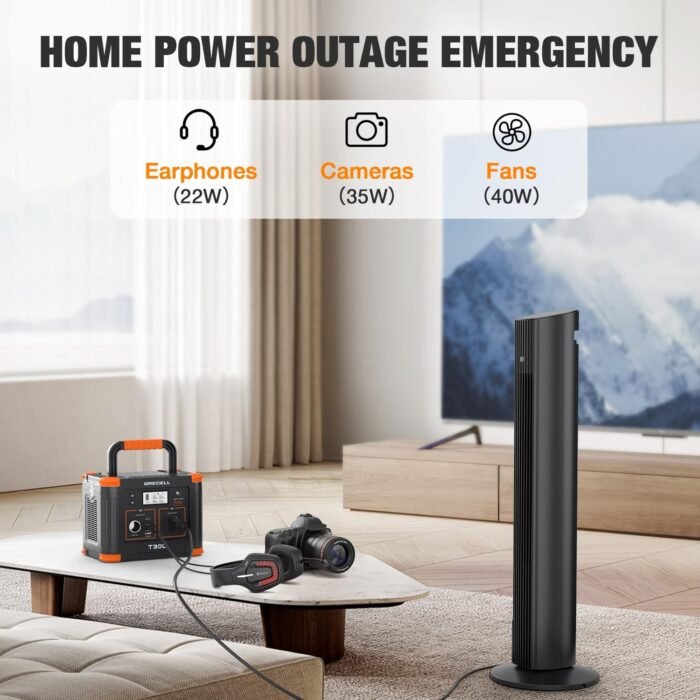 Efficient solar charging with home generator, including MPPT controller for optimized solar energy use.